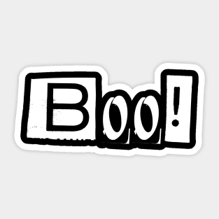 boo Sticker